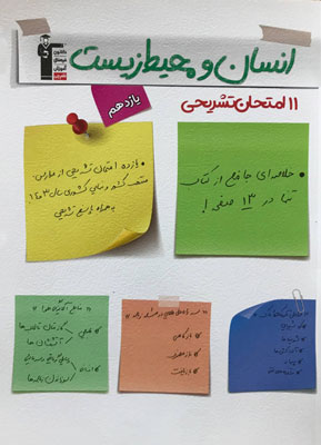 11 امتحان تشریحی انسان و محیط زیست قلم چی