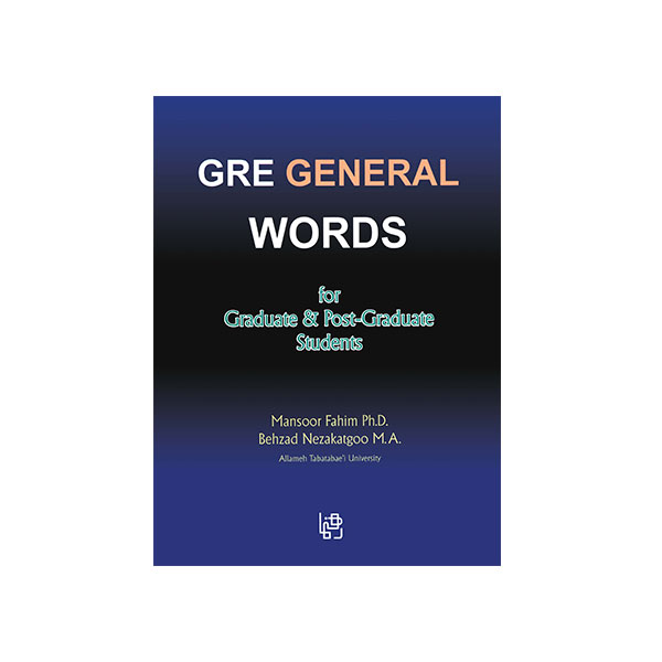 GRE General Words for Graduate and Post-Graduate Students