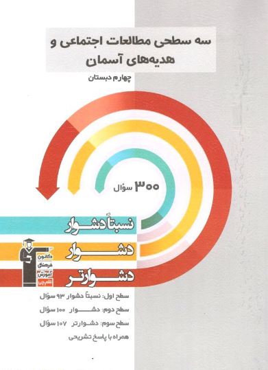 سه سطحی مطالعات اجتماعی و هدیه های آسمان چهارم دبستان قلم چی