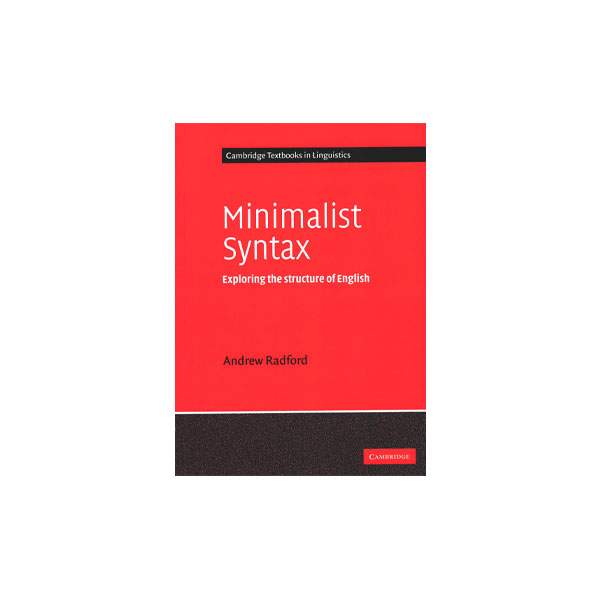 Minimalist Syntax