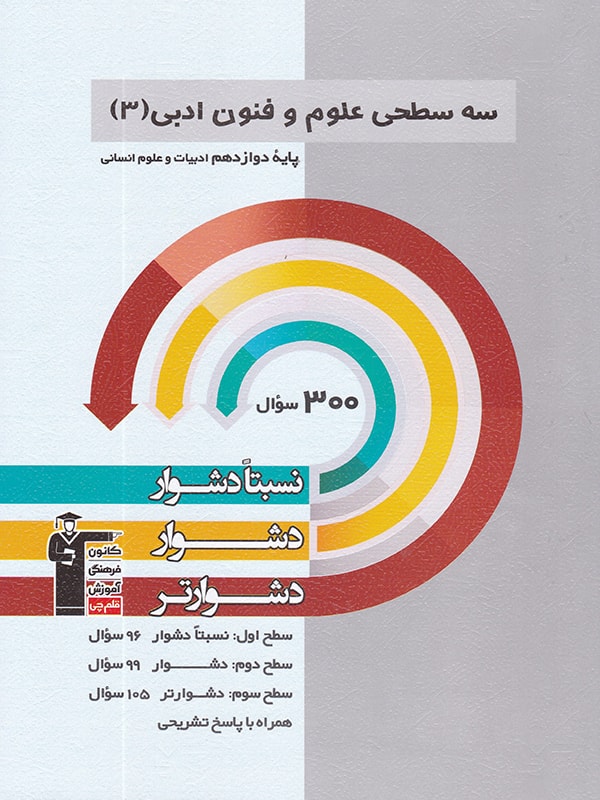 سه سطحی علوم و فنون ادبی دوازدهم قلم چی