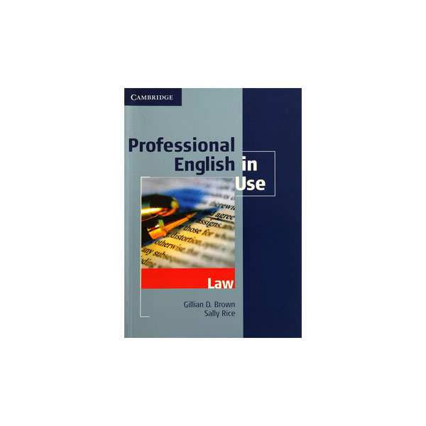 Professional English in Use Law